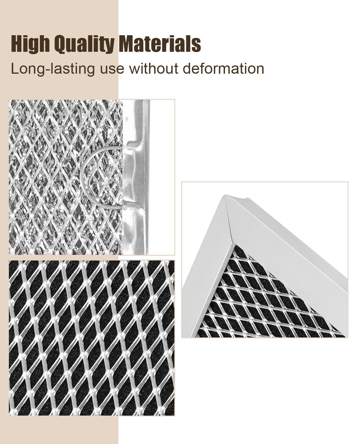 Microwave Charcoal Grease Filter Fit for GE JVM6175EK6ES JVM6175SK6SS JVM6175YK6FS QVM7167RN8SS