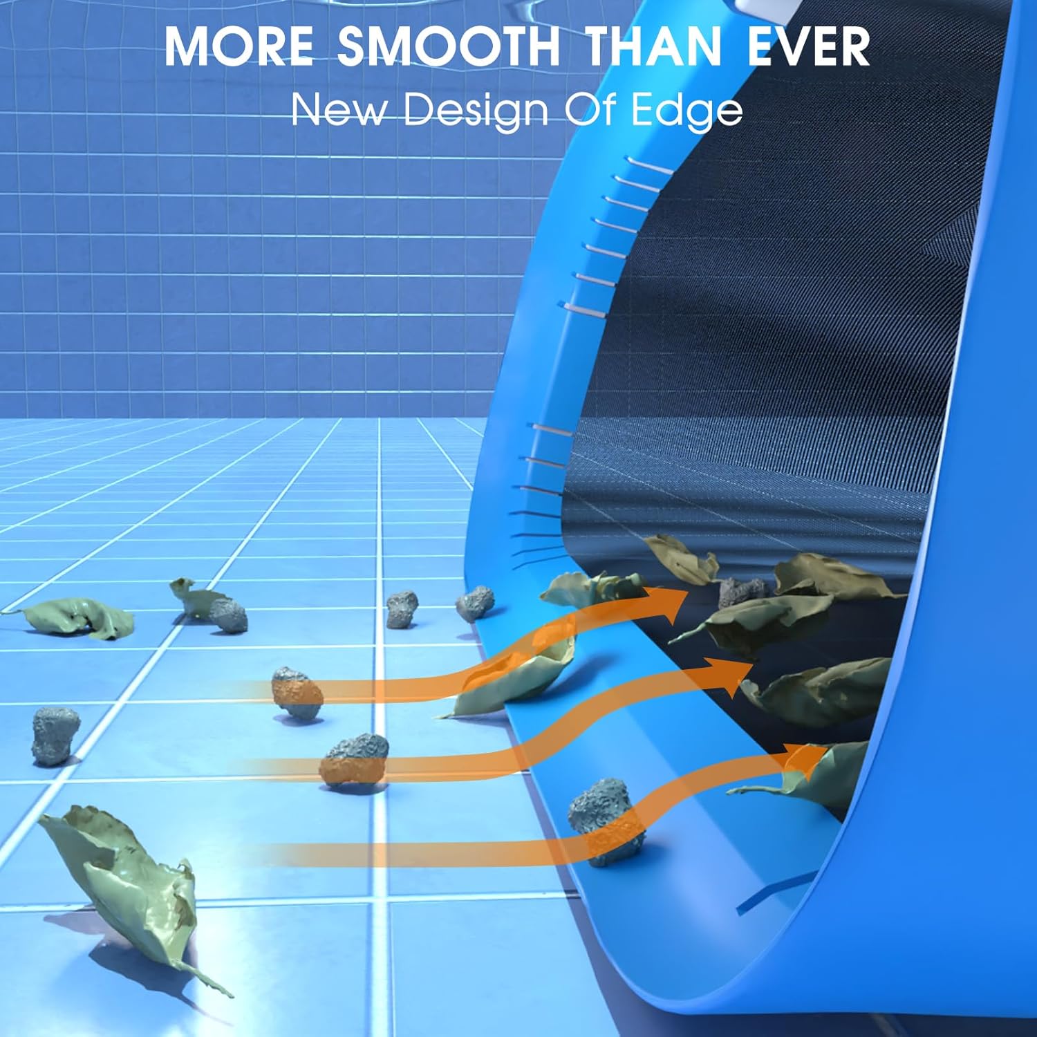 Self Repair Pool Net with Round End Pool Brush