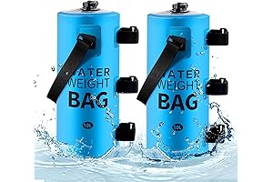 2 Pack Updated Pool Step Weights – Sky Blue: 10 L No-Breaken...