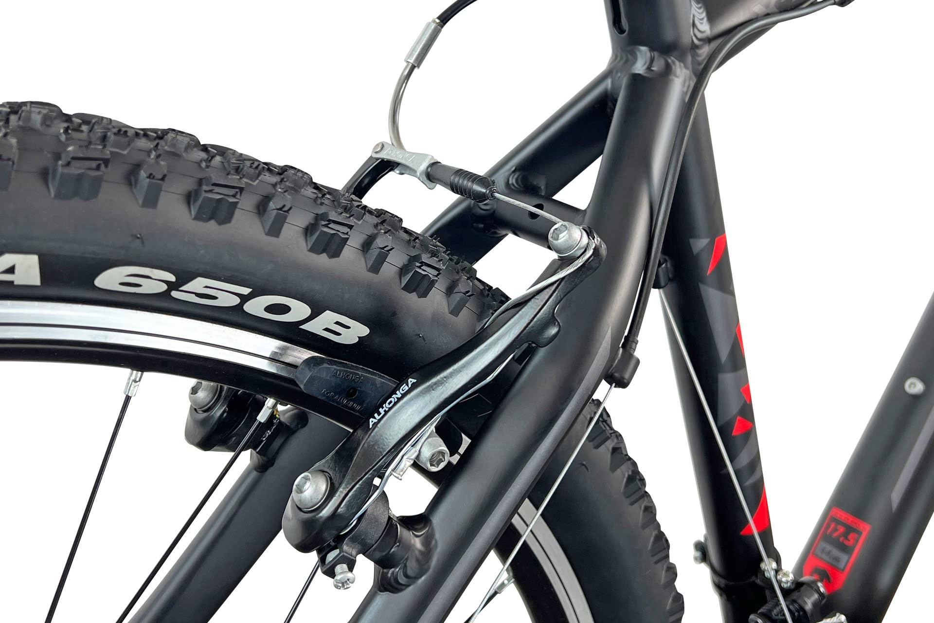 Flash, MTB 27.5" Uomo, Nero/Rosso