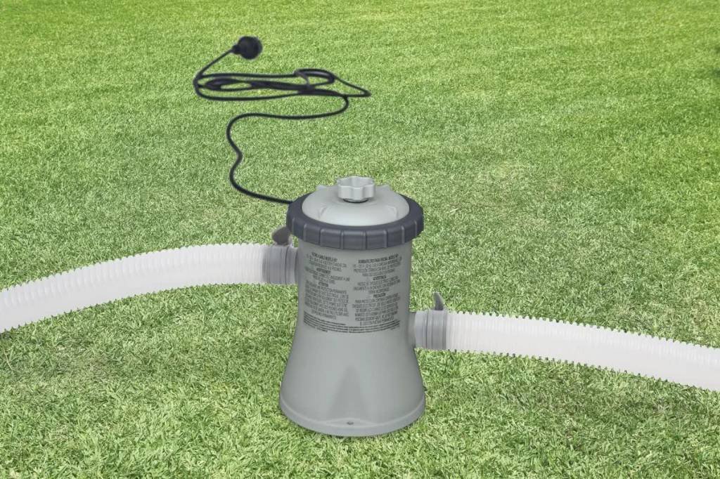 Intex Krystal Clear Cartridge Filter Pump - Pool Kartuschenfilteranlage - 330 L/H - 12V