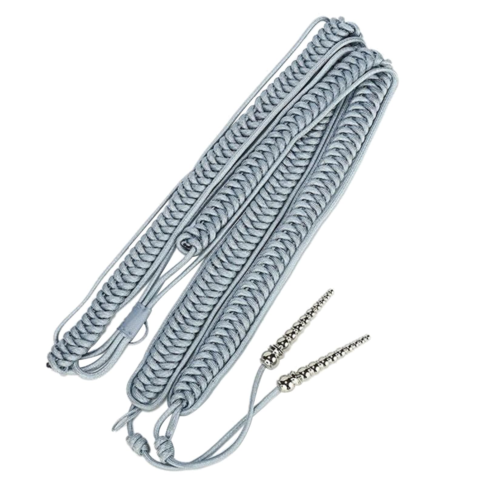 Maxtonser Shoulder Epaulet Braids Uniform Epaulettes Shoulder Braid Cord for Stage Shows Cosplay Costume Epaulettes Fringed