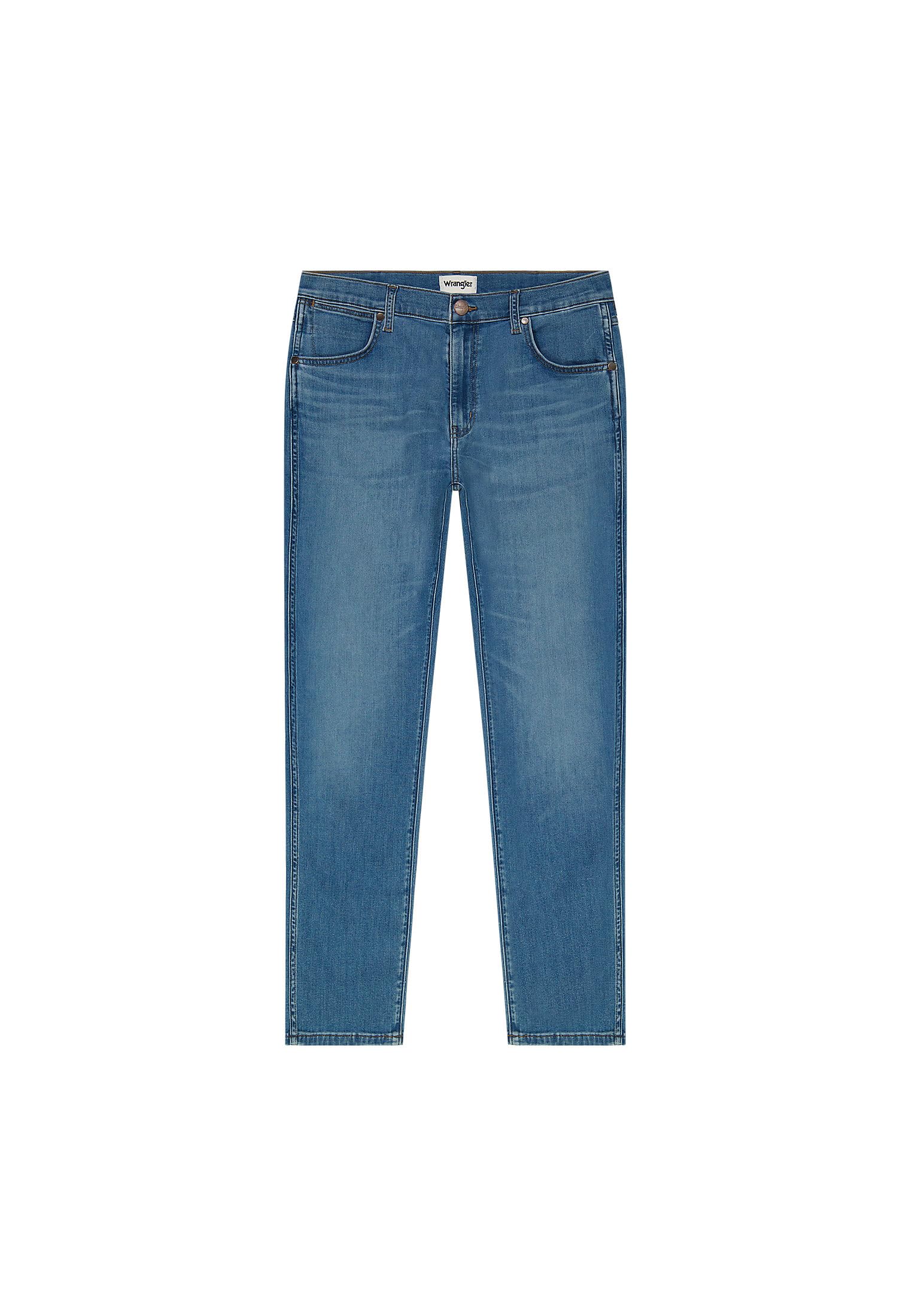Wrangler Uomo Larston Jeans, Nero (Heritage Haze), 34W / 34L