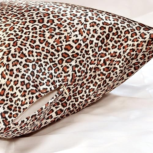 Miniatura 5 de Funda de almohada suave de polisatén, funda de cojín de 21 x 54 pulgadas (varios colores) de TAOSON