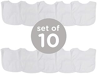 blank bibs for decorating