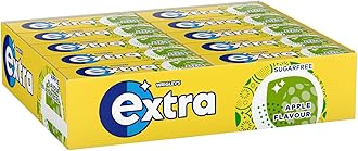 Apple Flavour Sugar Free Chewing Gum 10 pieces (30 Pack)