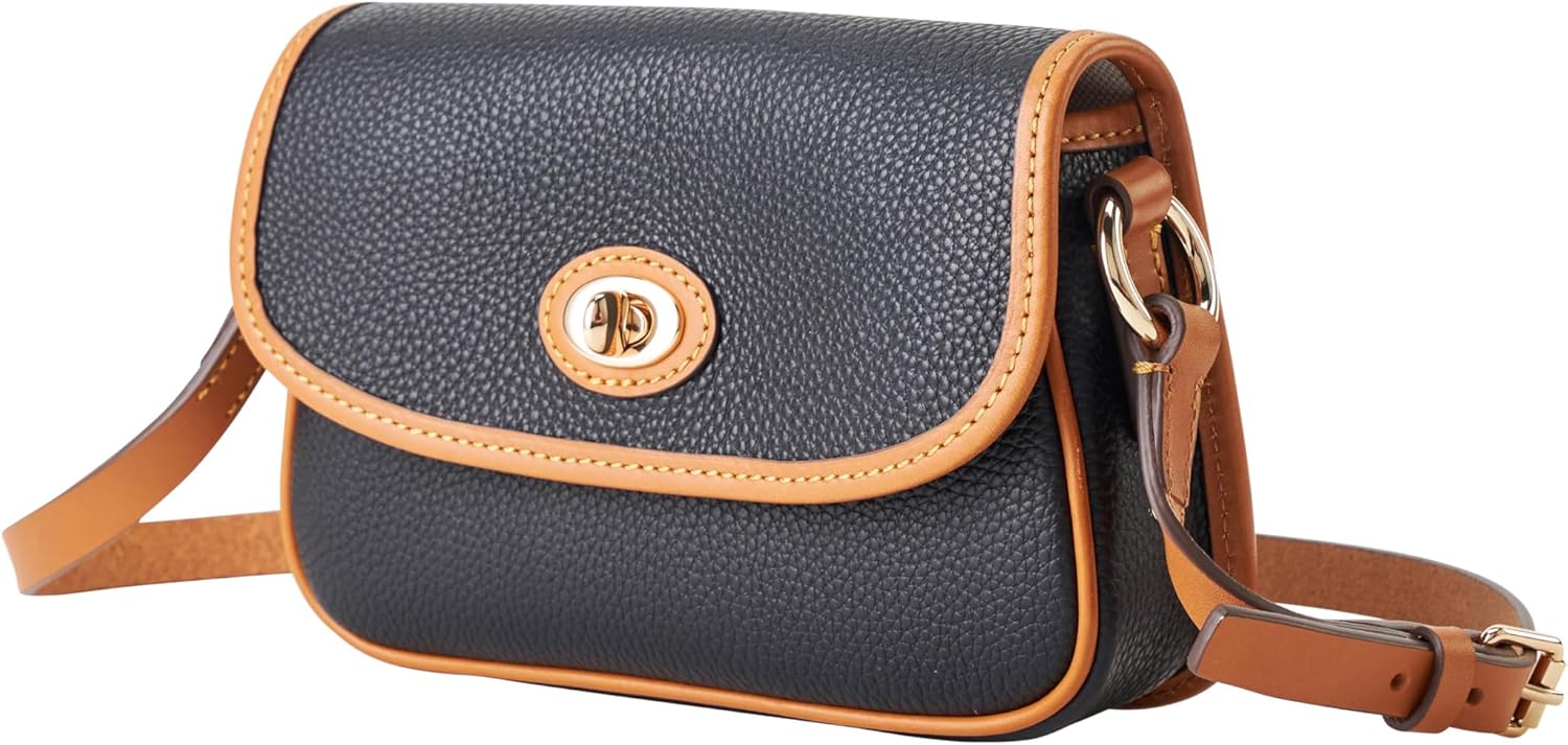 Dooney & Bourke Handbag, Pebble Grain Turnlock Crossbody 22 - Image 2