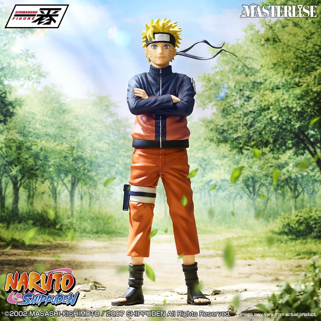 Ichibansho Figurine Naruto Uzumaki Naruto Kazekage Rescue Arc - Masterlise 24 cm - IS72414 Multicolore - Figurine à Collectionner, idéale pour Les Fans d'Anime | Banpresto