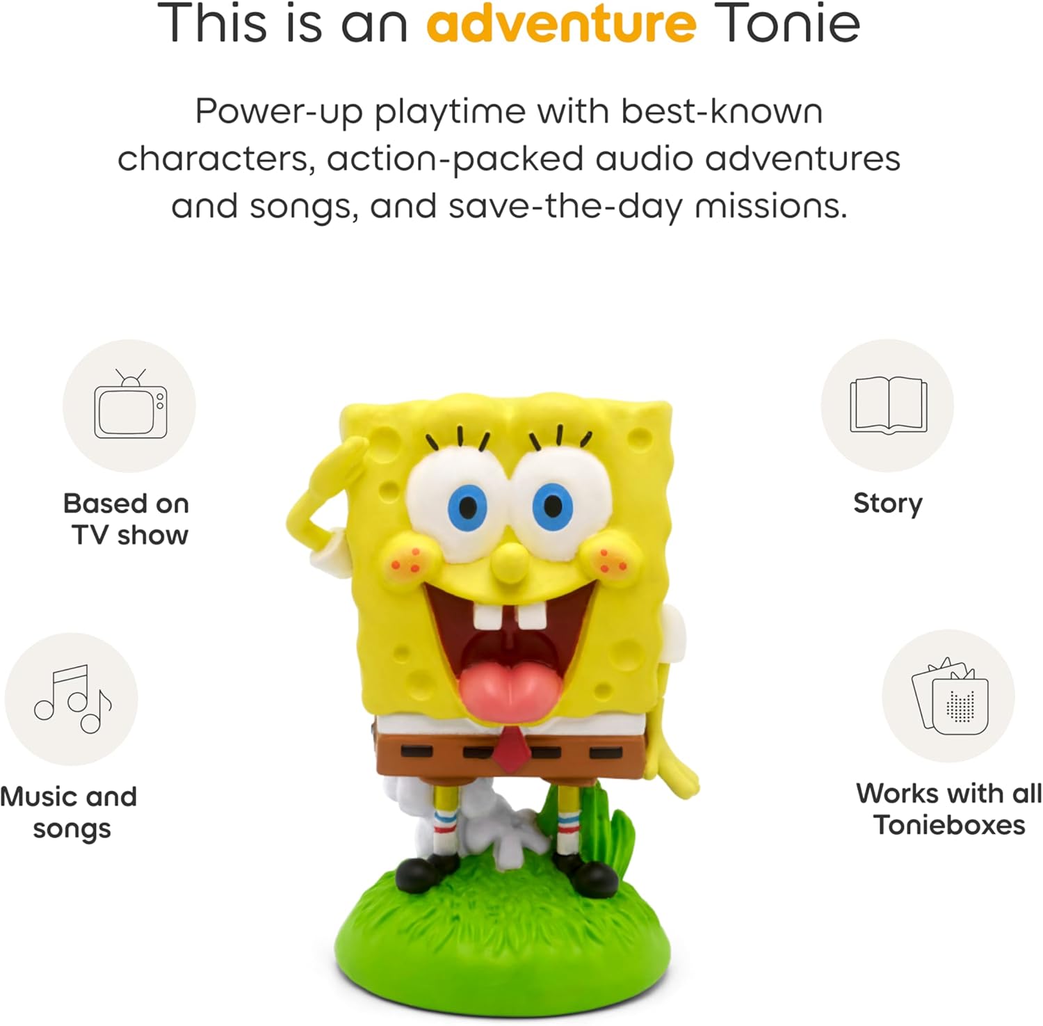 Tonies Spongebob Squarepants Audio Toy Figurine