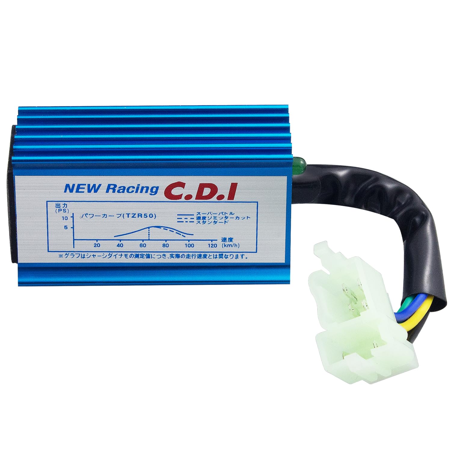 6 Pin AC CDI Ignition Coil Aluminum alloy Racing CDI Box Aftermarket Replacement Parts Fit for Motorcycle 125cc 150cc 200cc 250cc Pit Dirt Bike Scooter ATV - Blue.