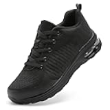 LUPWEE Steel Toe Shoes for Men Women, Slip Resistant Safety Work Shoes Puncture Proof Comfortable Indestructible Sneakers with Specialized Work Insole for Industry Construction Warehouse