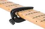 Fender Player Guitar Capo for Acoustic and Electric Guitars, Adjustable Tension, Black