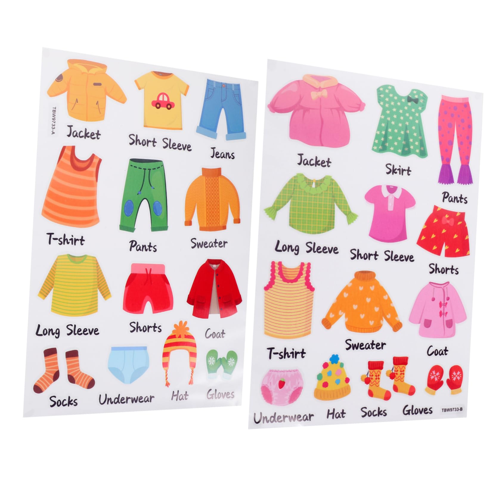 YARNOW 1 Set Wardrobe Stickers Drawer Labels for Kids Dresser Decor Dresser Clothing Stickers Sticker Labels Clothes Drawers Name Cover Closet Clothing Labels for Drawers Removable PVC