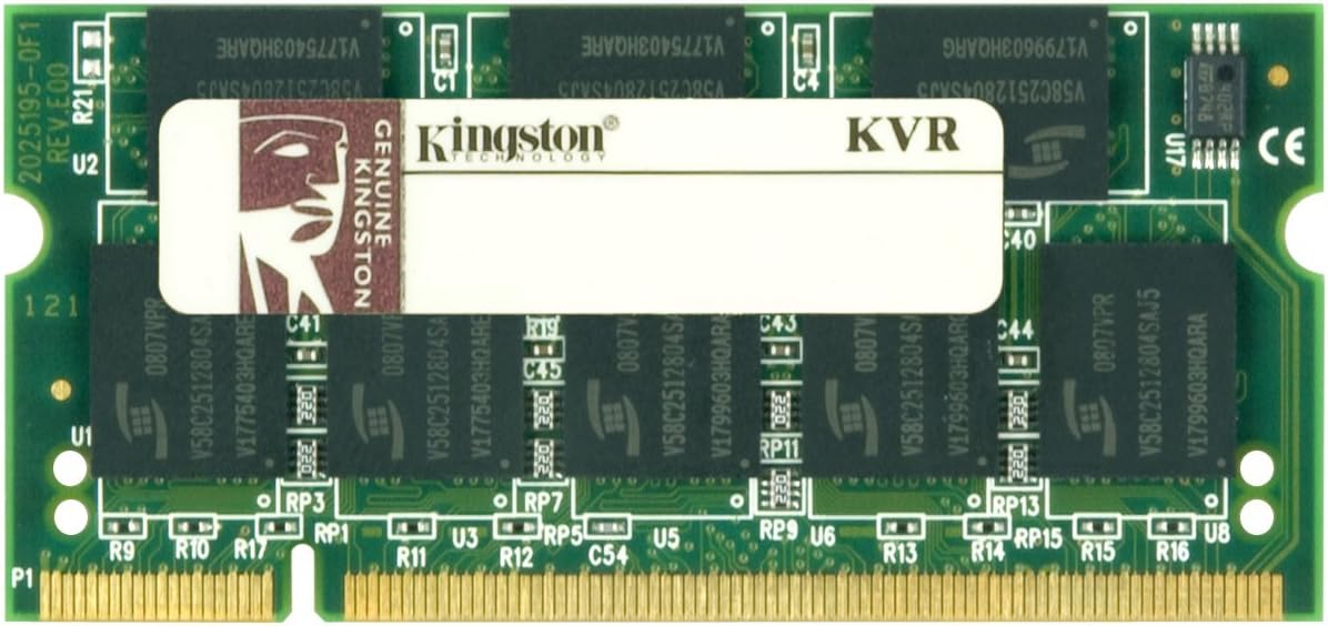 Kingston Technology 1 GB PC2700 SODIMM 1 Not a kit (Single) DDR 333 200-Pin SO-DIMM KTA-PBG4333/1G