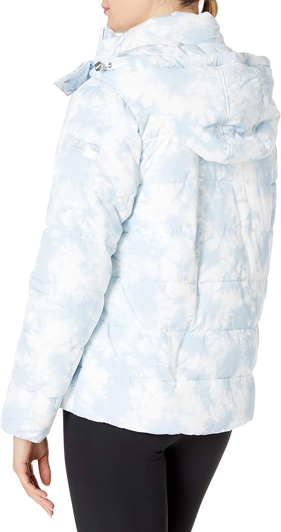Calvin Klein Women's Polyfill Printed Puffer Jacket