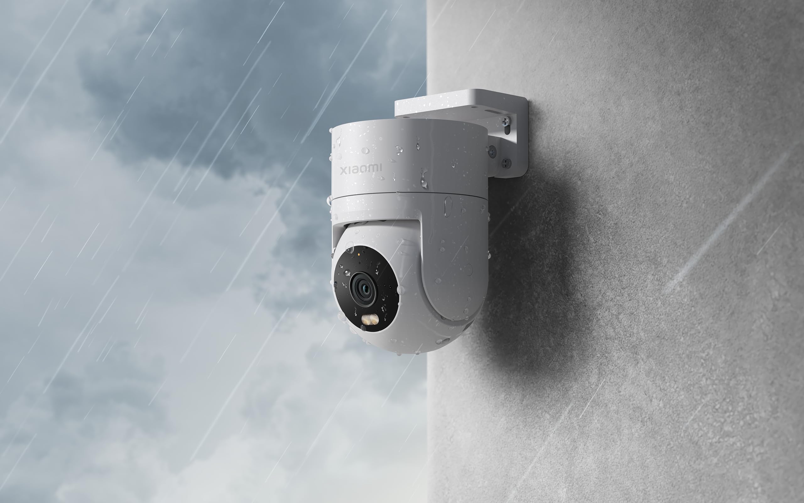 Xiaomi Outdoor Camera CW300 [Exclusiva Amazon], 2LED Infrarrojos, resolución HD de 4MP, visión Nocturna en Color, Resistencia a la Intemperie, detección Humana Gracias a la IA