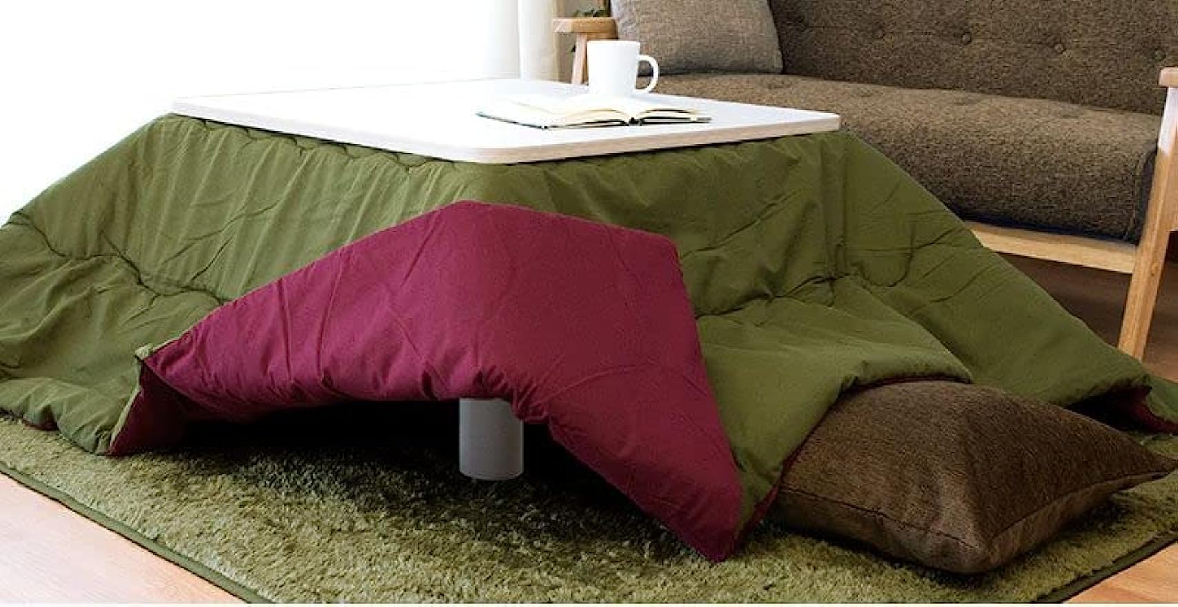 訳あり新品コタツセット