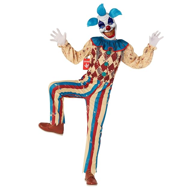 Morph Disfraz Payaso Asesino Niño, Disfraz Payaso Halloween Niño, M