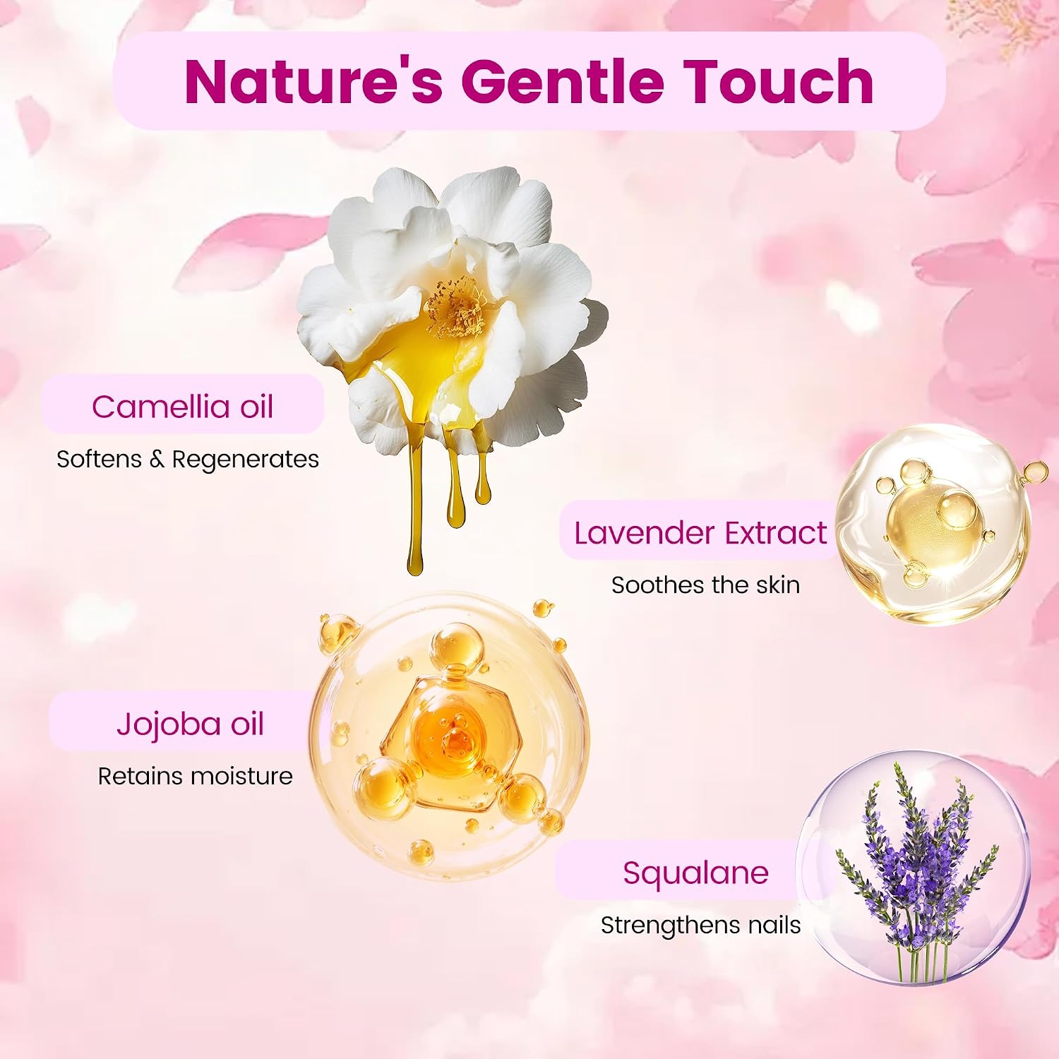 Ceramic Cuticle Pusher & Oil Pen, 2026 New 2-in-1 Cuticle Oil Pusher Pen, Gentle Cuticle Remover Nail Care Tool for Dry & Damaged Nails, Hangnails, Moisturize Strengthen Brighten (3 Pcs)