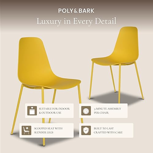 Miniatura 99 de POLY & BARK Isla - Juego de 3 taburetes de bar para cocina, taburetes de bar de altura de mostrador, taburetes de bar para interiores y exteriores,