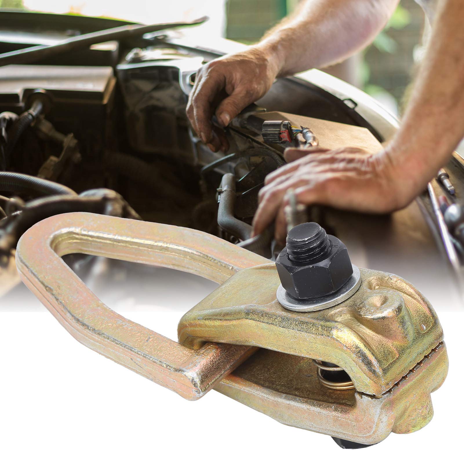 Auto Body Tools, Autobody Tools And Equipment High Hardness Sheet Metal Pull Clamp Portable Mini Clamp for Auto Car Repairing Maintenance