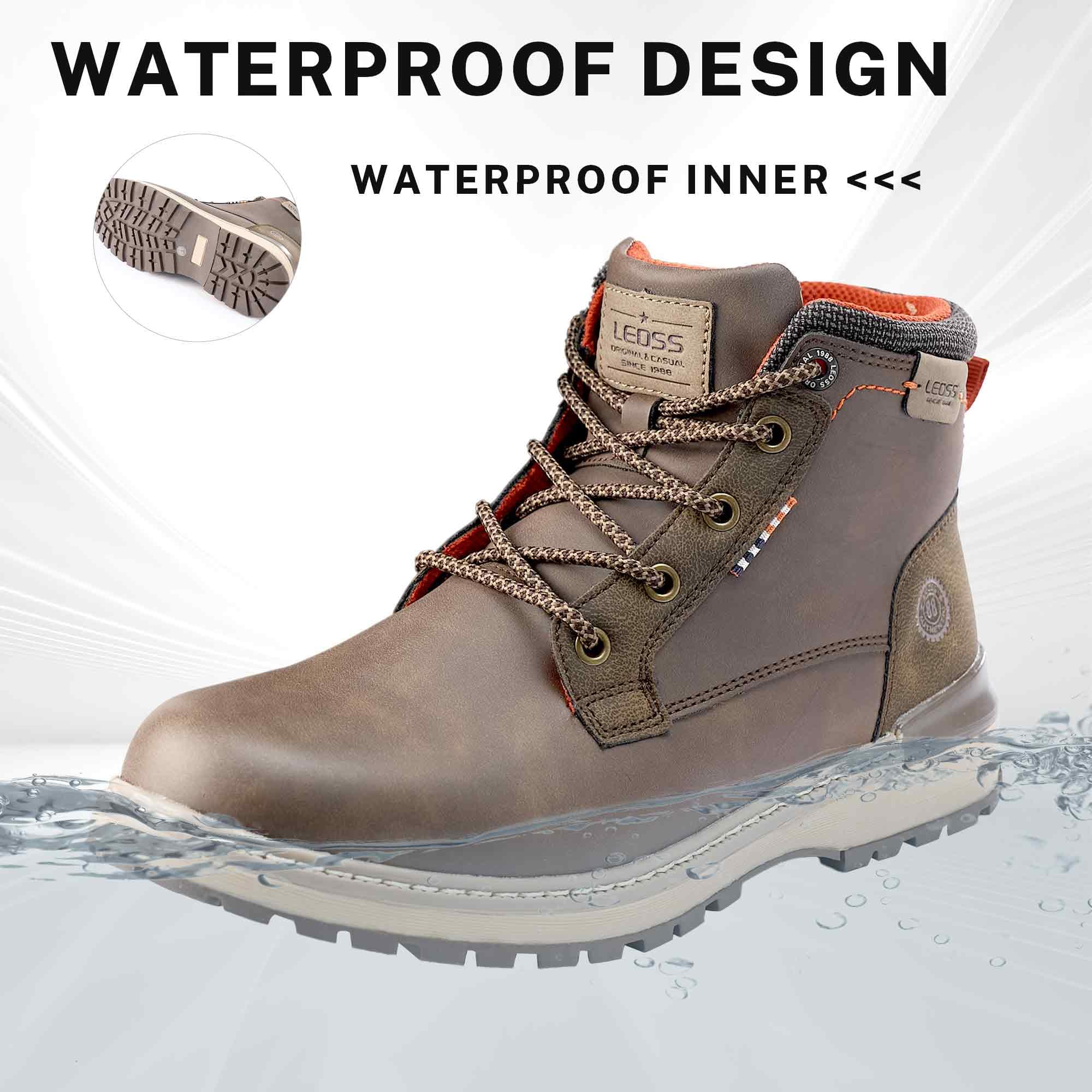 Homme Bottes de Motard Basic Bottes Classique Chaussures Hiver Bottes