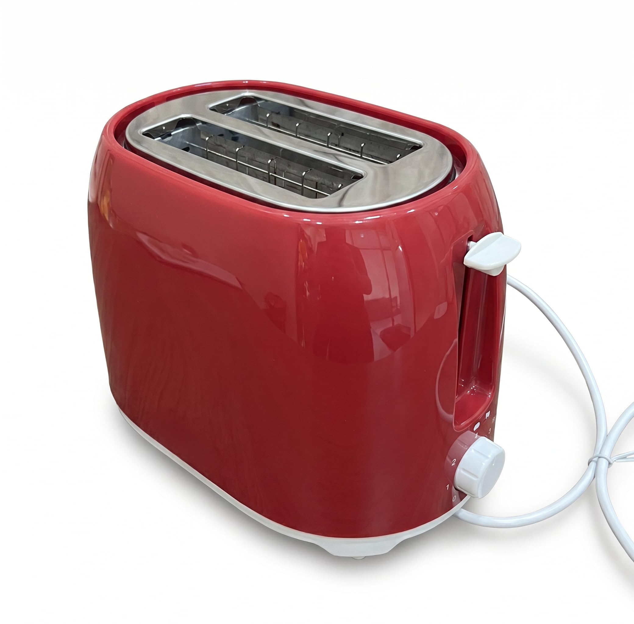 Drumstone 𝟱-𝗬𝗲𝗮𝗿 𝗪𝗮𝗿𝗿𝗮𝗻𝘁𝘆 750W 2 Slice Bread Toaster with Adjustable Browning Control, 7 Toasting Levels, Cool Touch Body, Crumb Tray & Auto Shut-Off for Kitchen Use-image-45