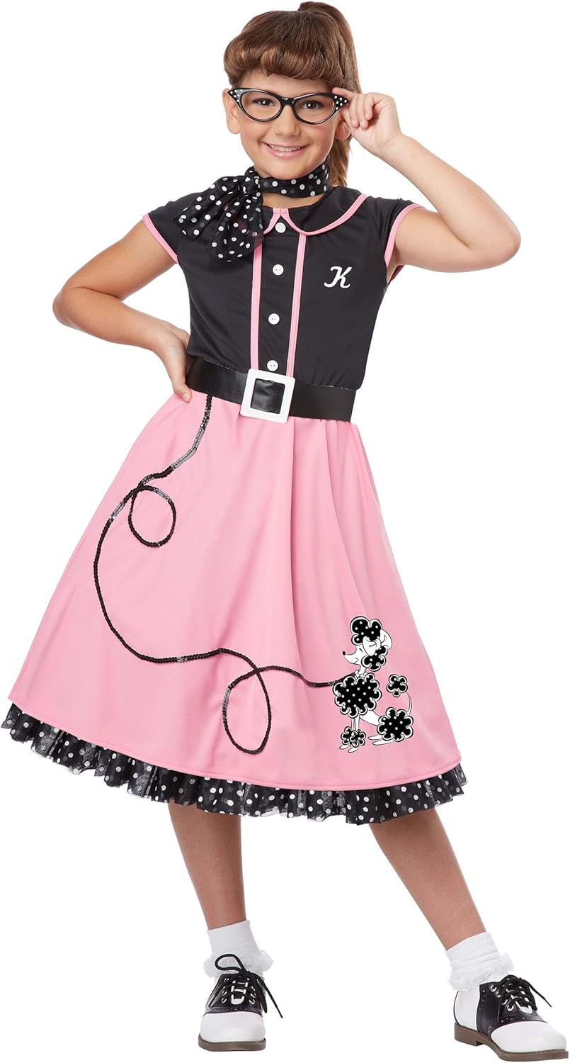 California Costumes Girls 50'S Sweetheart Child Costume
