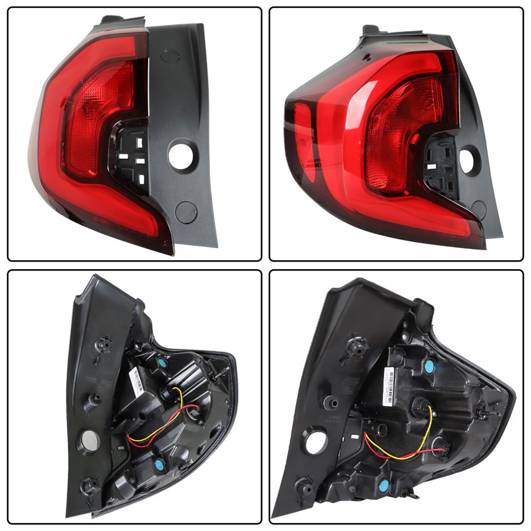 Amazon.com: TJHSM Tail Light Brake Lamp Assembly Driver Side Clear  