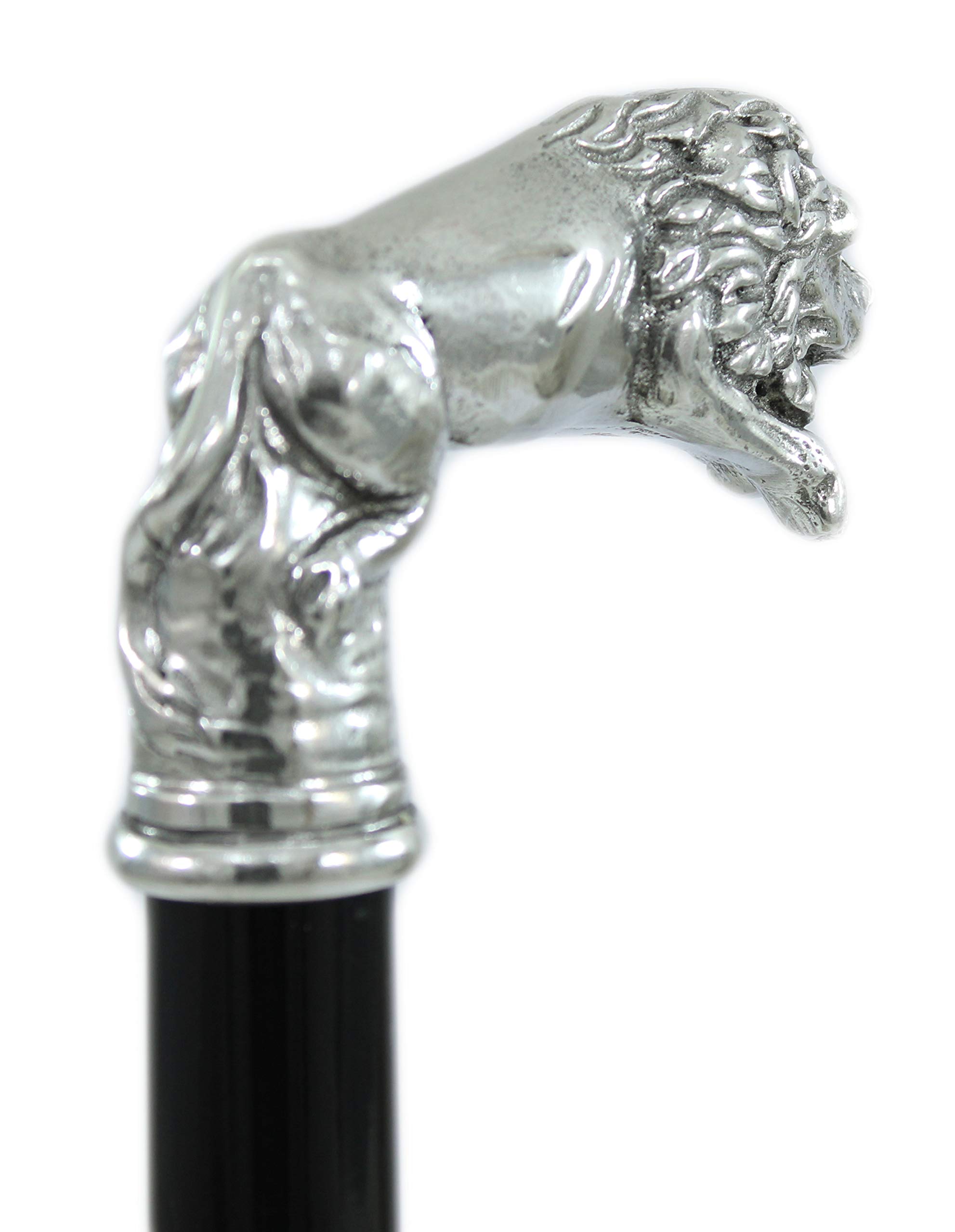 Bastones de Madera para Hombre y Mujer, león. Bastón Elegante y sólido