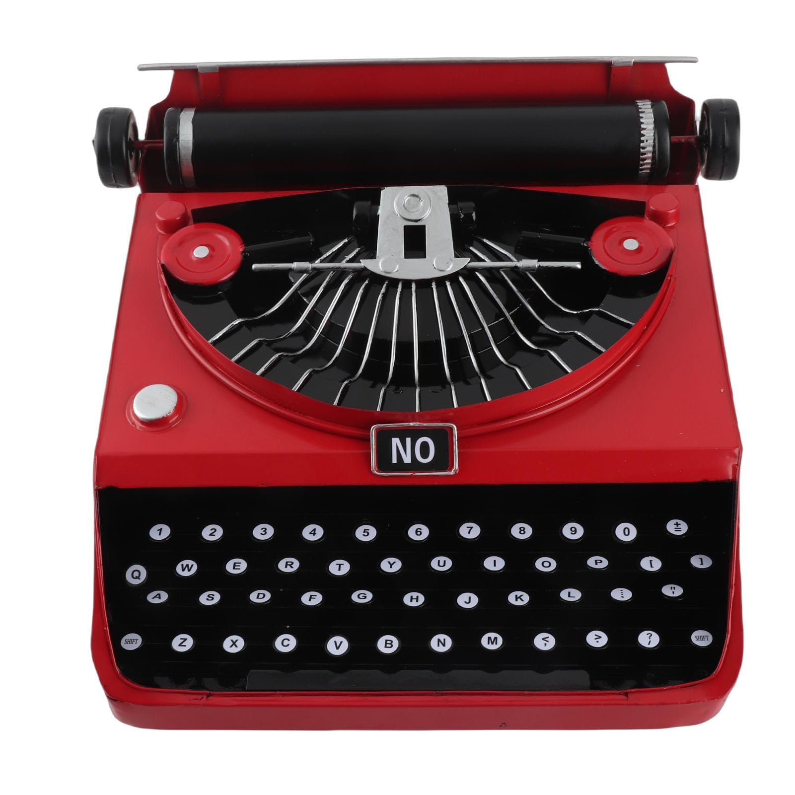 Classic Retro Manual Typewriter - Metal Decor, Stress Relief Gifts for Women & Men, Home Decoration — image 1