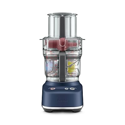 Breville BFP638 Paradice 9 Cup Food Processor and Dicer, Small, Damson Blue