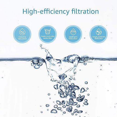 Miniatura 2 de AQUACREST Filtro de agua para grifo, repuesto para filtro de agua Culligan® FM-15RA, sistema de filtración Culligan® FM-15A, acabado blanco (paquete