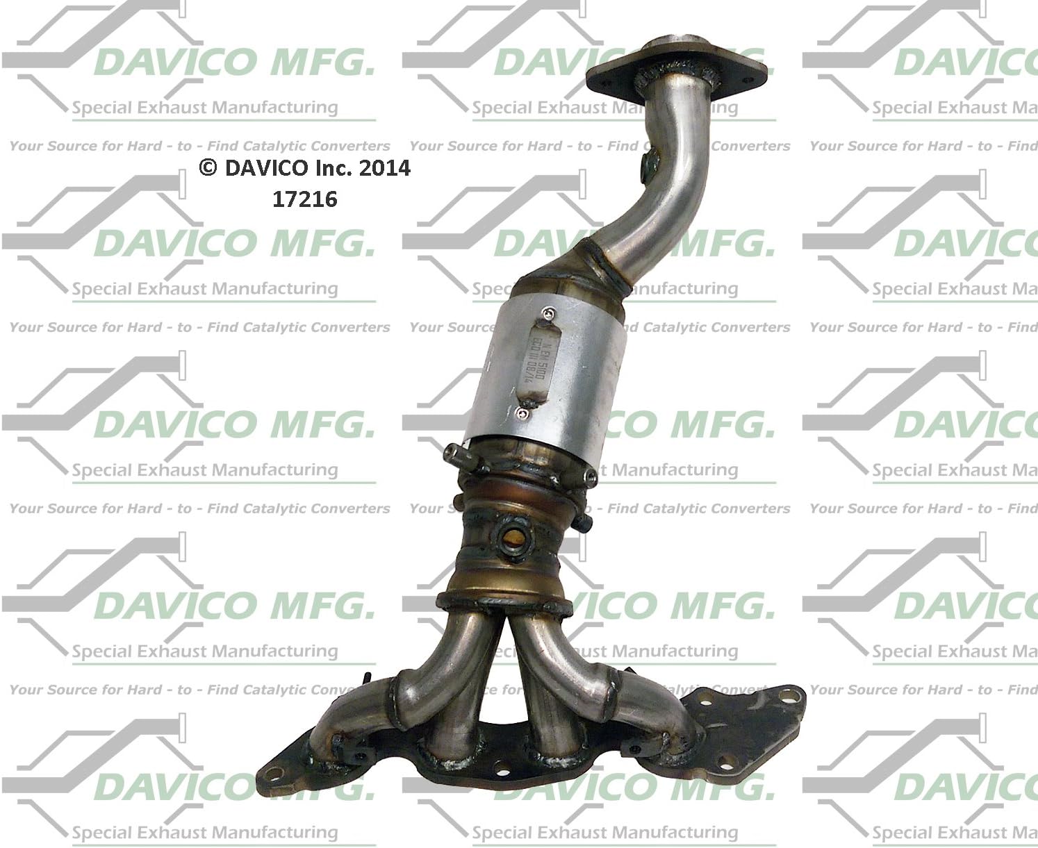 Davico 17216 Catalytic Converter, 1 Pack