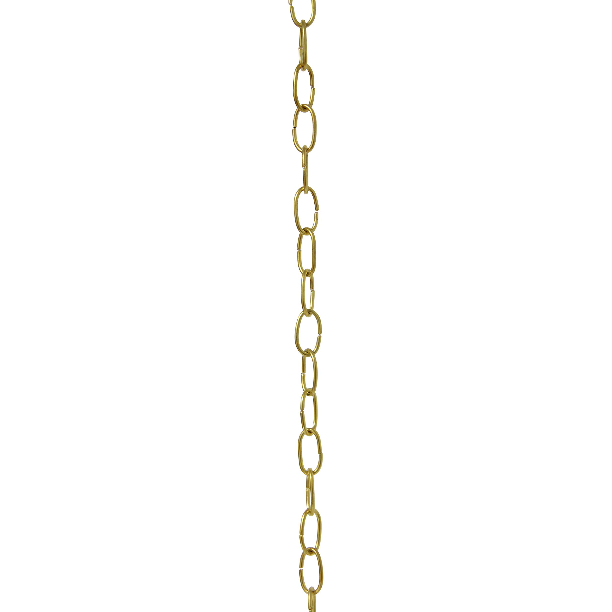 RCH Hardware CH-40-AD Brass Chandelier Chain, Acid Dipped