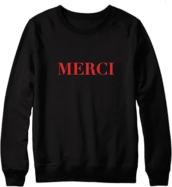 french slogan jumper