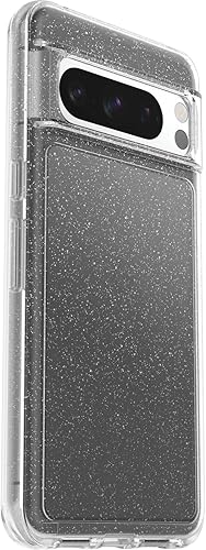 Miniatura 4 de OtterBox Funda transparente para Google Pixel 8 Pro Symmetry Series - STARDUST (transparentebrillante), ultra suave, compatible con carga