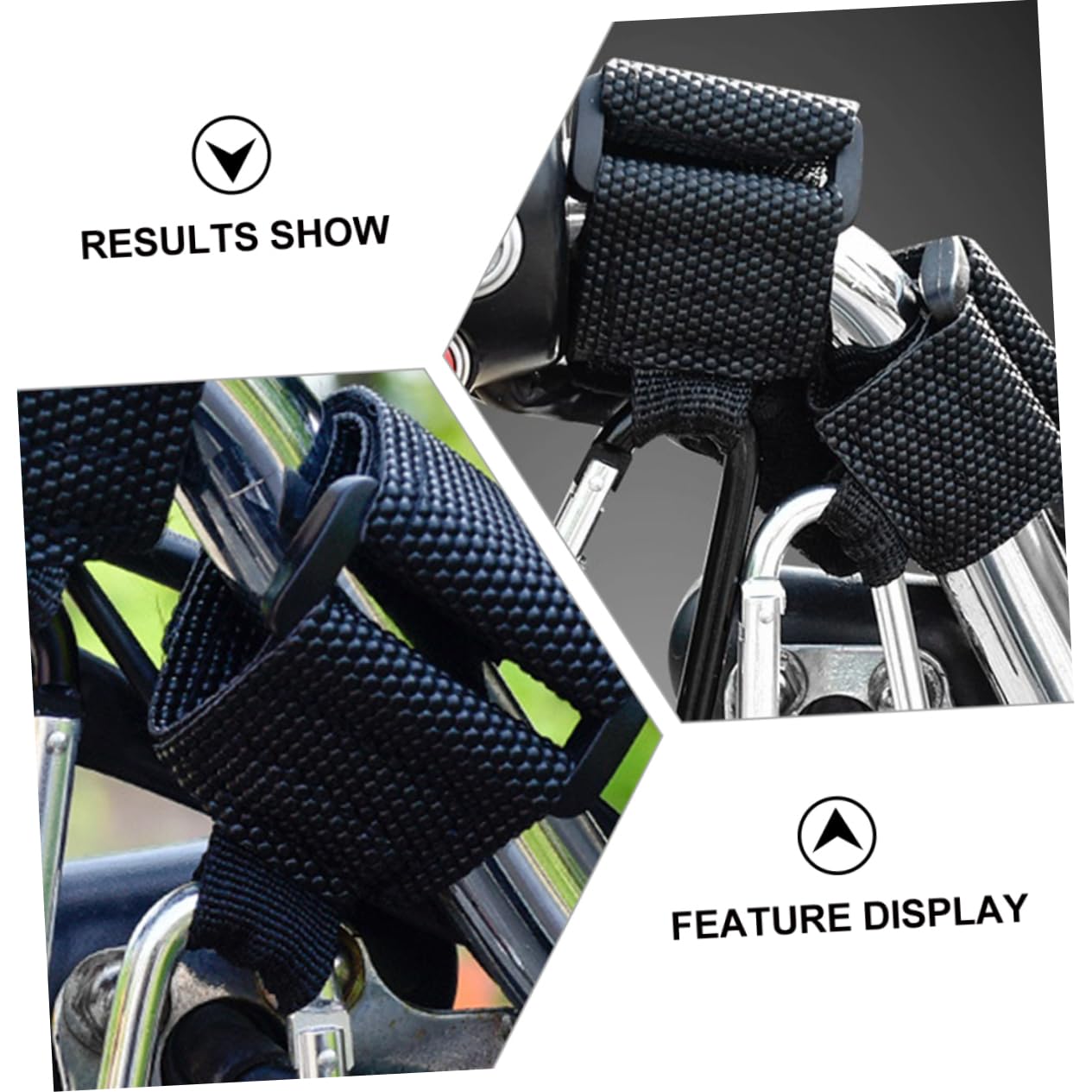 CATIEBYE Baby Stroller Organizer Pushchair Stroller Umbrella Hanger Wheelchair Hooks 2pcs Metal Carabiner