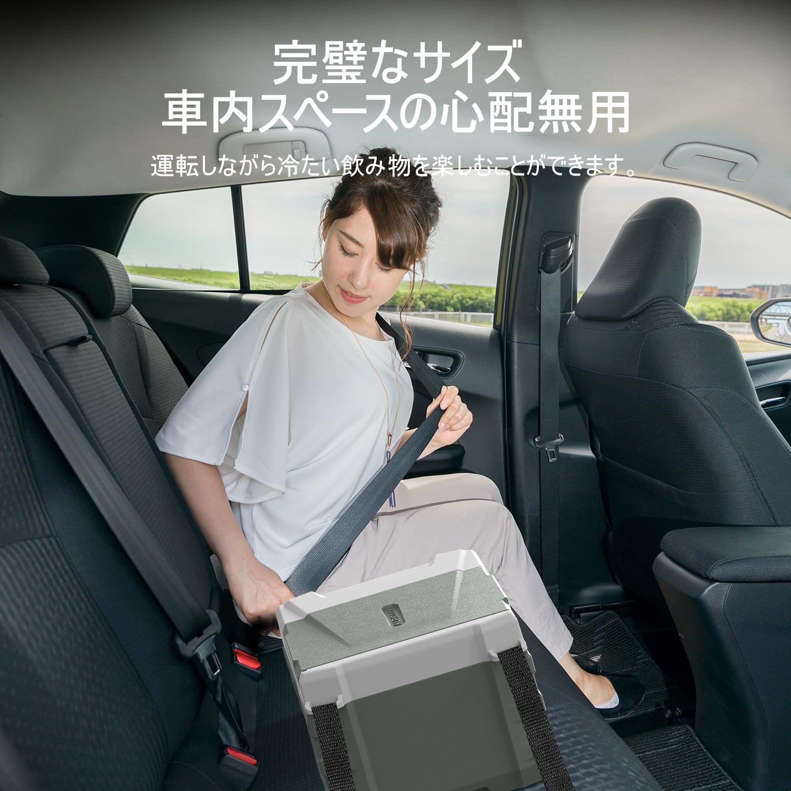 Amazon.co.jp: Alpicool 車載冷蔵庫 9L ポータブル冷蔵庫 急速冷凍