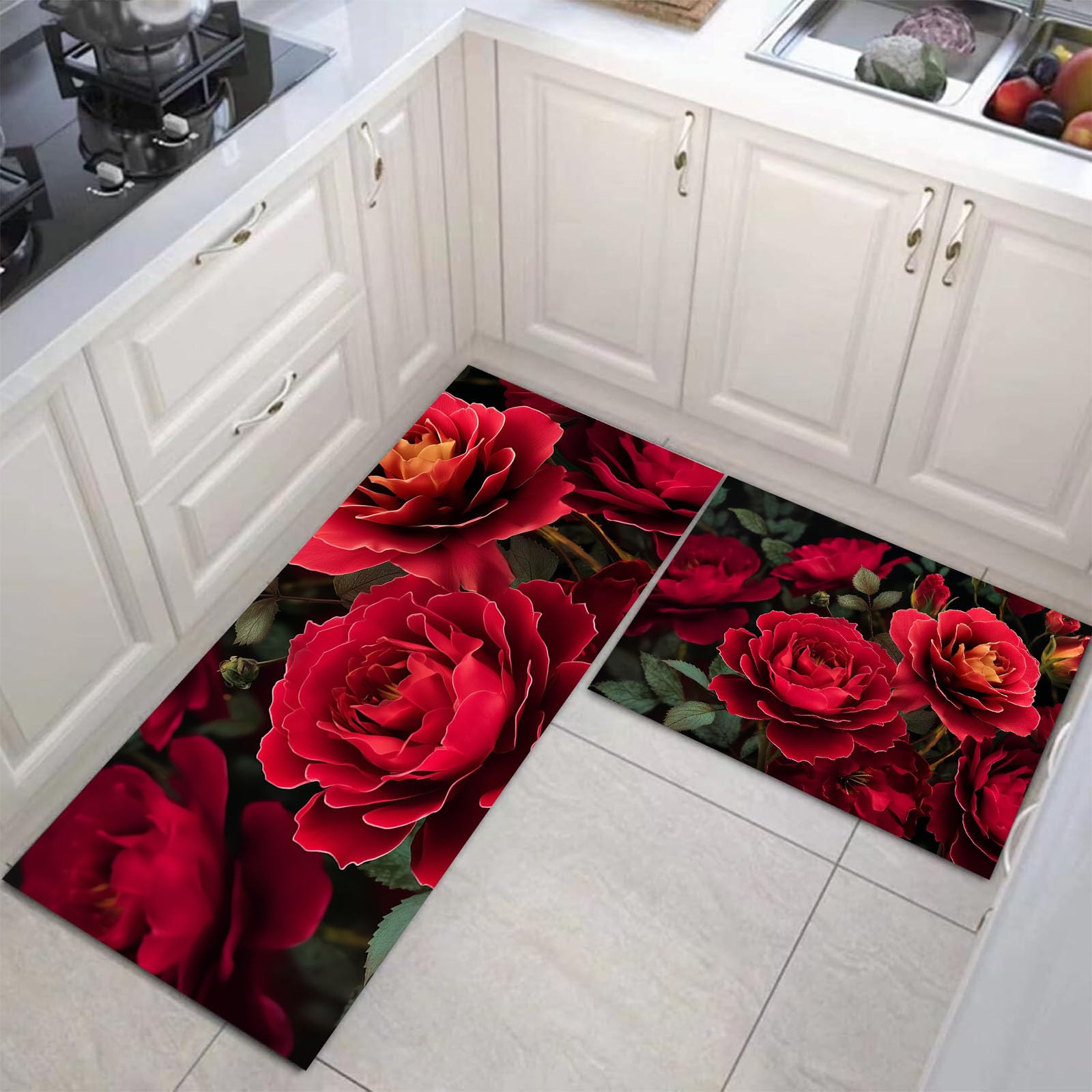 Alfombrillas de cocina antideslizantes lavables para solucionar resbalones y proteger el suelo