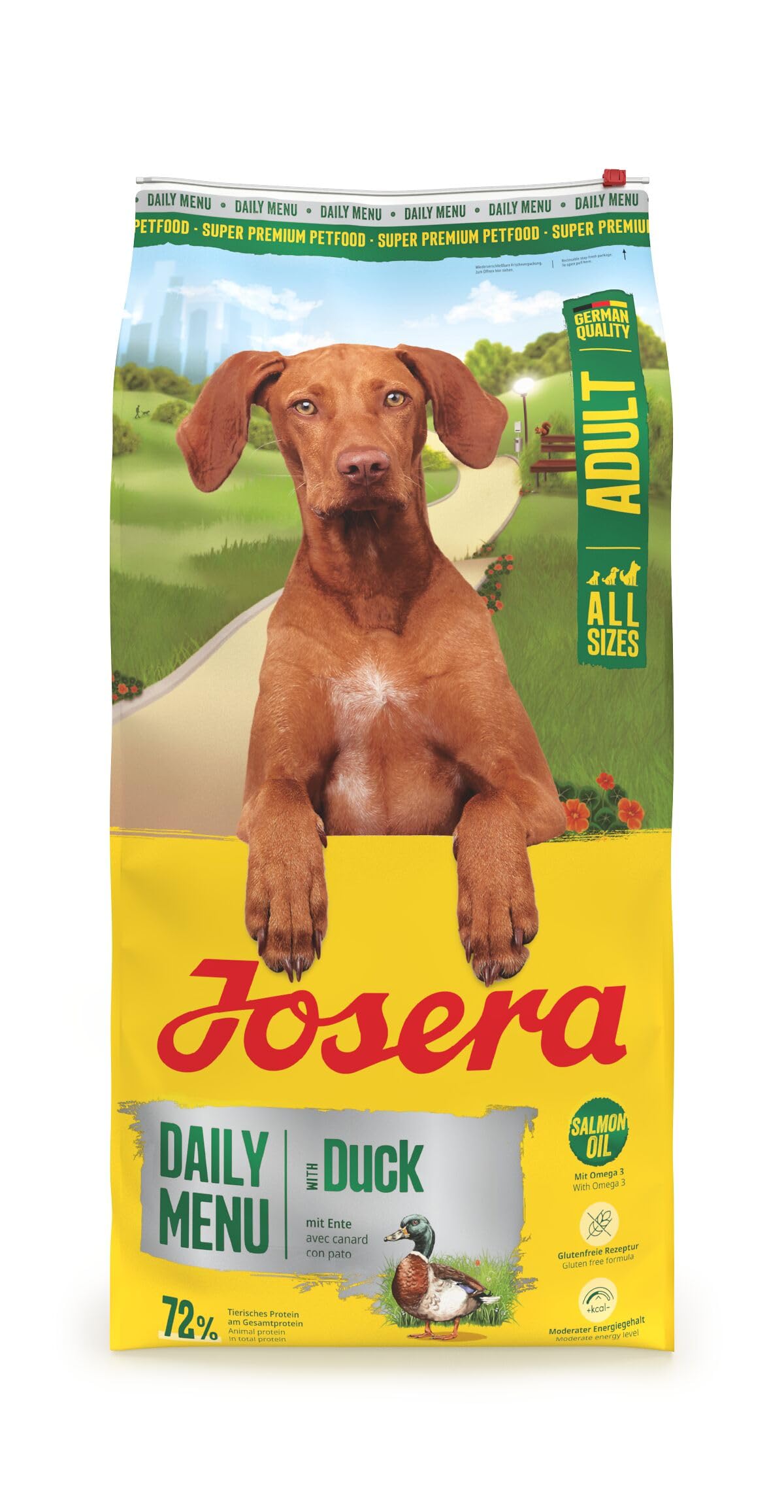 Josera Daily Menu Adult Duck 12,5kg Lekkostrawna Karma Dla Psów z Kaczką