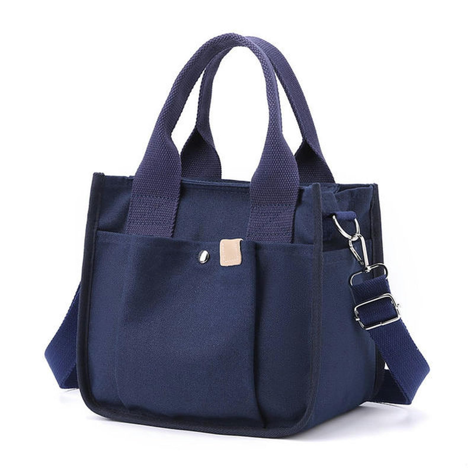 NOGRAX Torba szkolna, płócienna torba na ramię, torba na ramię, torba na ramię, torba damska, duża pojemność, torba crossbody, damska
