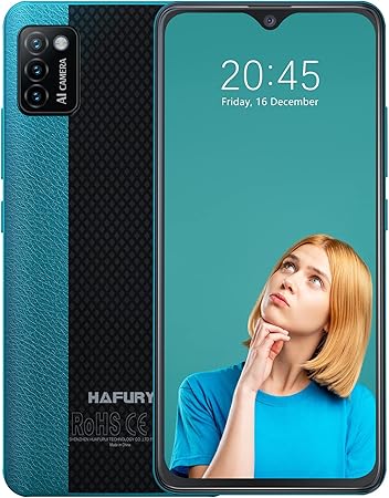 Hafury Gunstig Smartphone Ohne Vertrag Dual Sim 4g Lte Handy 5 5 Zoll Display Mit 3100mah Akku 2gb 16gb 128gb Erweitbar Android 10 3 Kameras Face Id Grun Amazon De Elektronik Foto