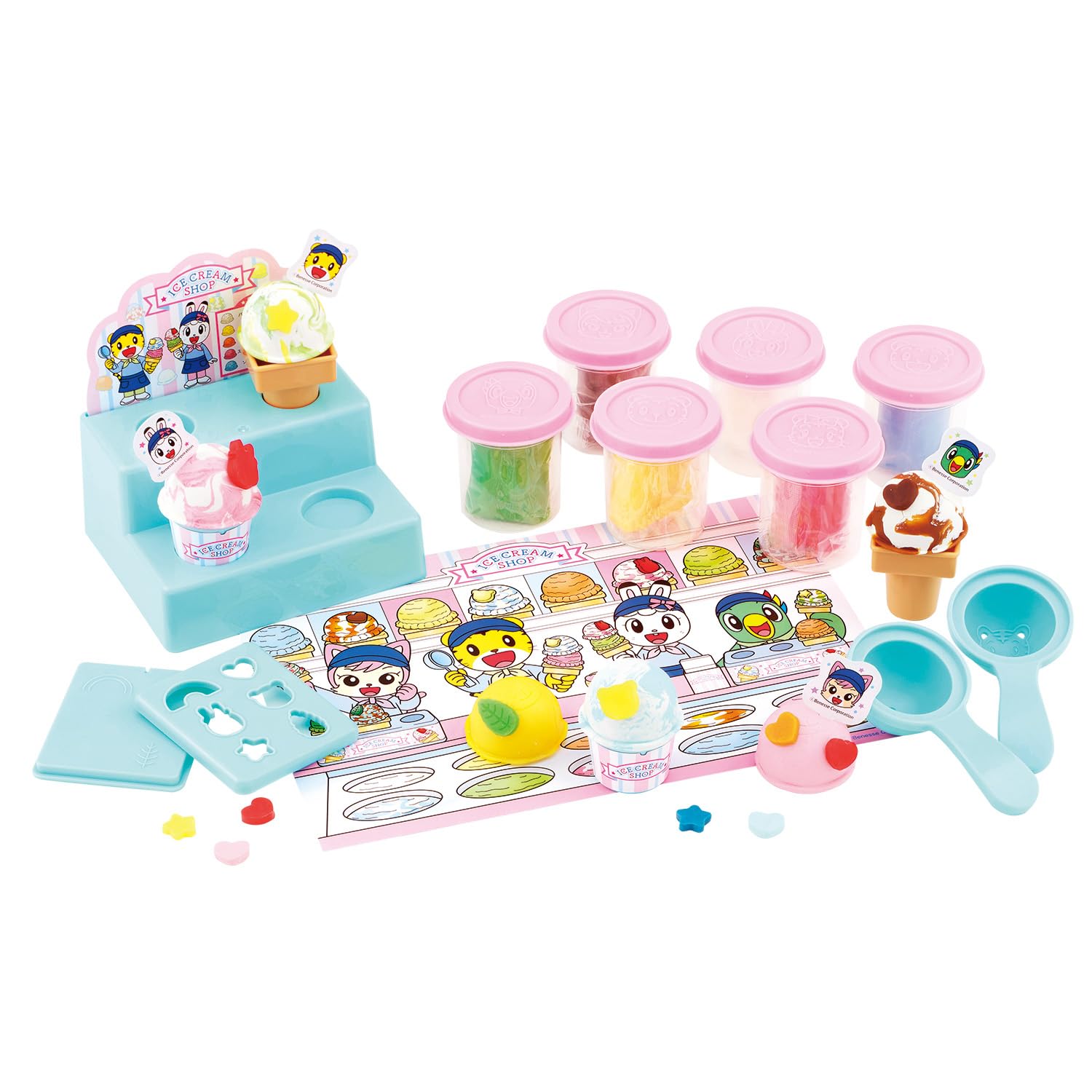 Amazon.co.jp: バンダイ(BANDAI) しまじろう まぜまぜぽん! 色も学べる