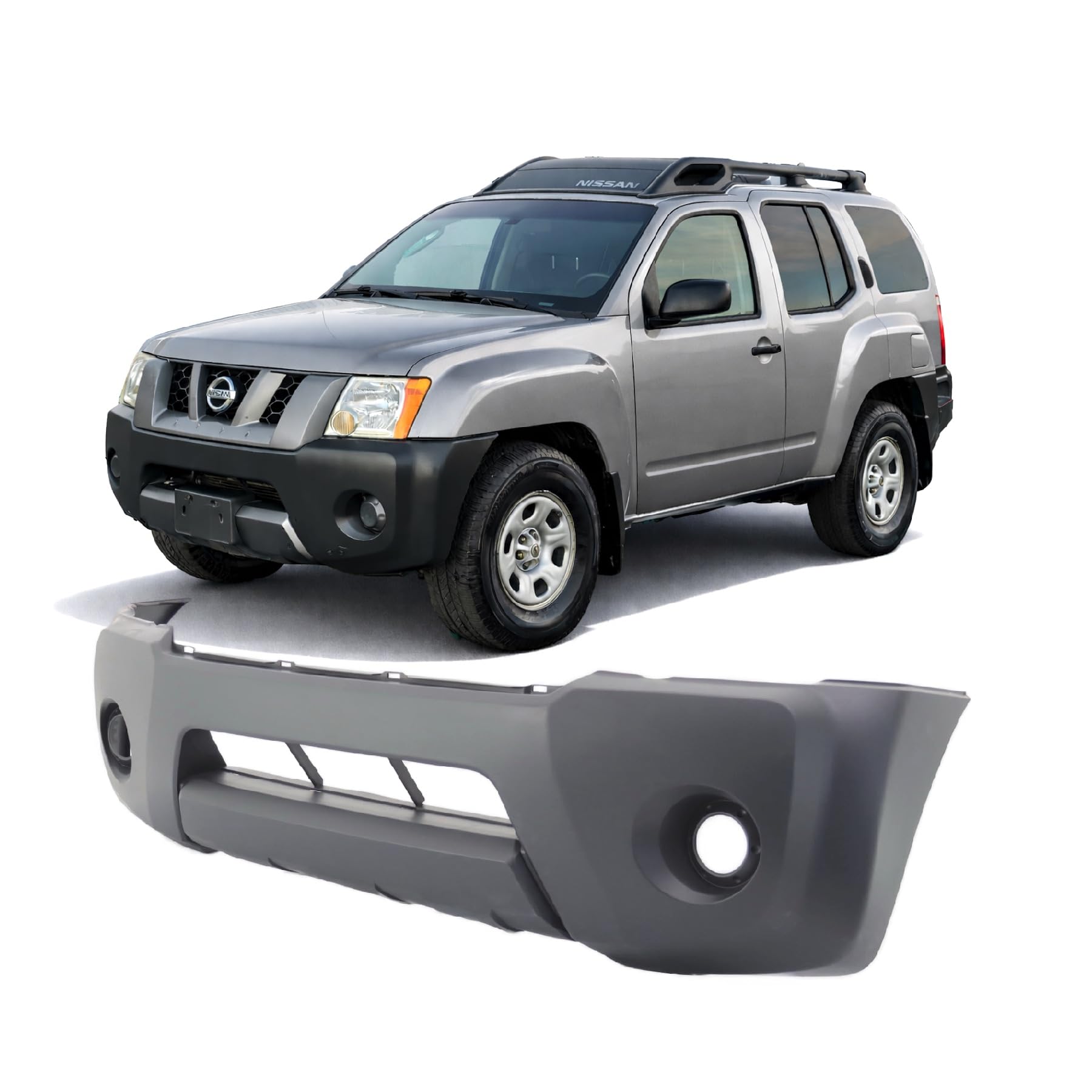 FitParts Compatible with Nissan Xterra 2005–2008 Front Bumper Cover
