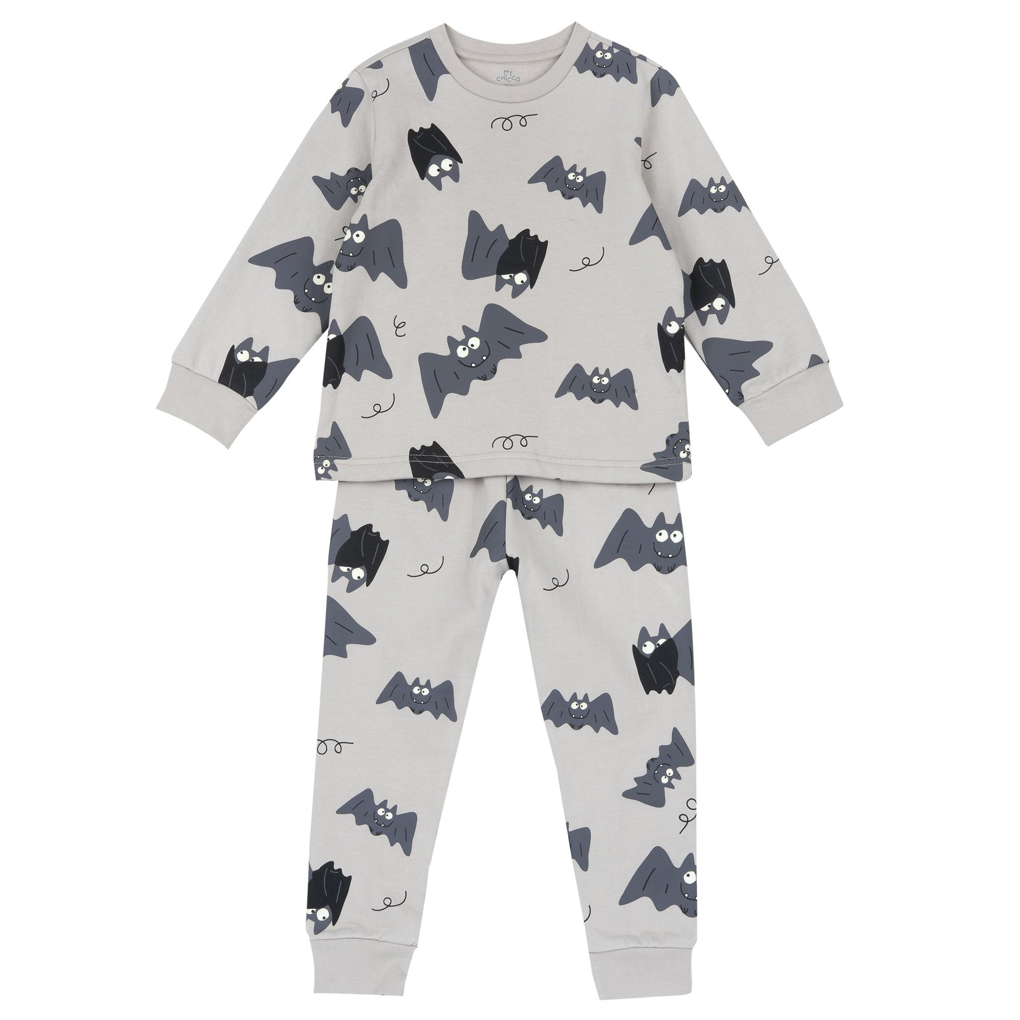 Chicco Pijama de Manga Larga, Afelpado Moderno Niños