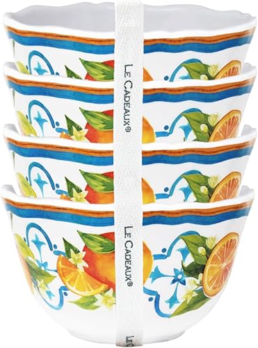 Vista 7 de Le Cadeaux Juego de 4 cuencos para postre de melamina, Palermo