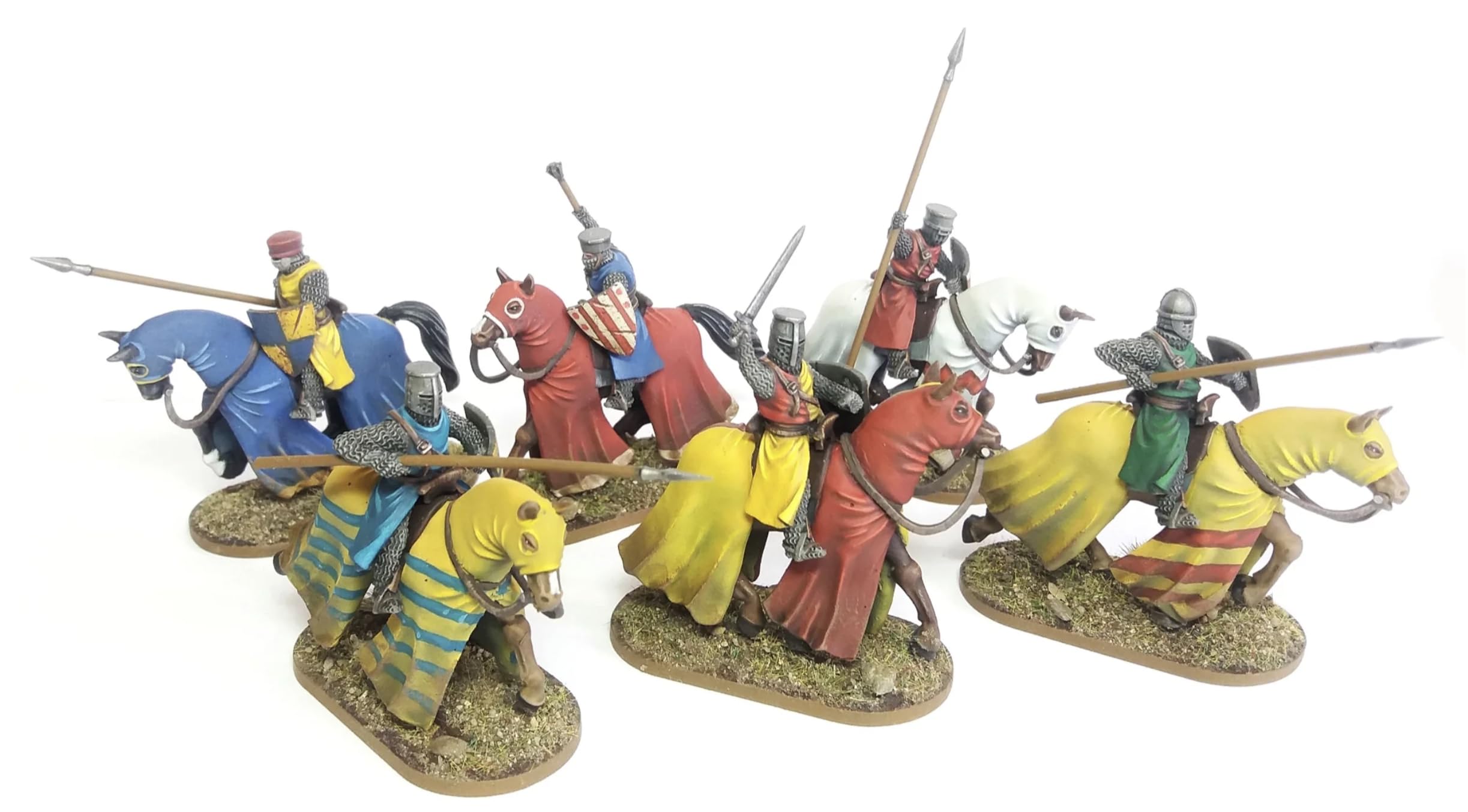 Wargames Atlantic, The Barons War, Mounted Knights (1150-1320), Multicolored, 5 cm x 6 cm - Image 3