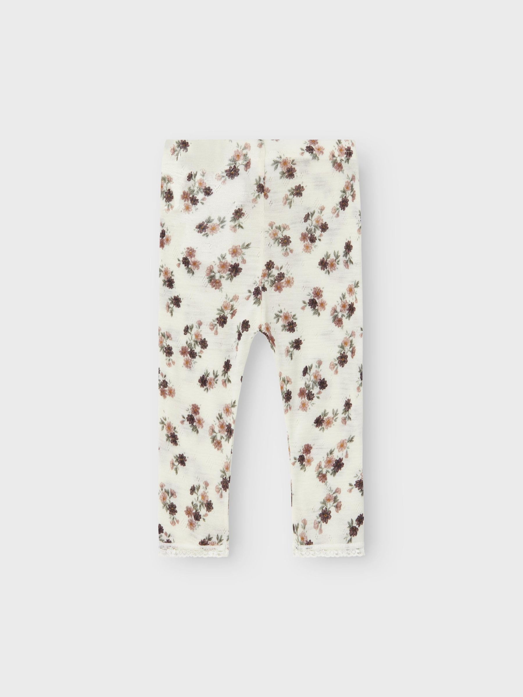 NAME IT Nbfwang Wool Needle Legging Noos Legginsy dziecięce