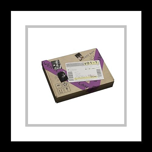 BTS V Layover 1st Solo Album Out box+Contents+Photobook+Lyric book+Photocard+etc+Tracking Sealed BANGTAN Standard Version.3